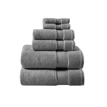 Madison Park Signature 1000gsm 100% Cotton 6 Piece Towel Set