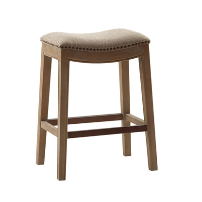 Madison Park Saddle Counter Stool