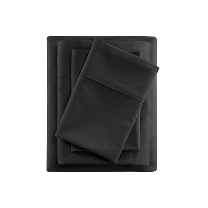 600 Thread Count Cooling Cotton Blend 4 PC Sheet Set