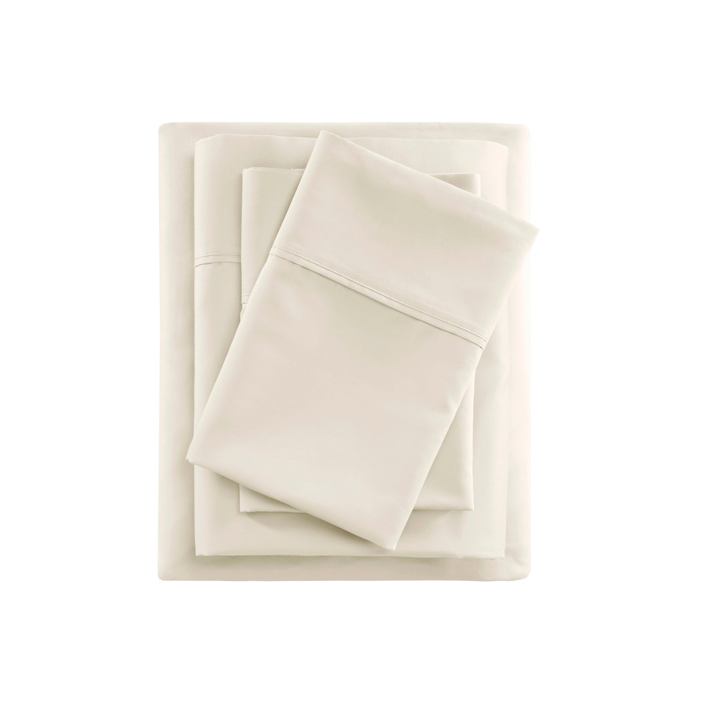600 Thread Count Cooling Cotton Blend 4 PC Sheet Set