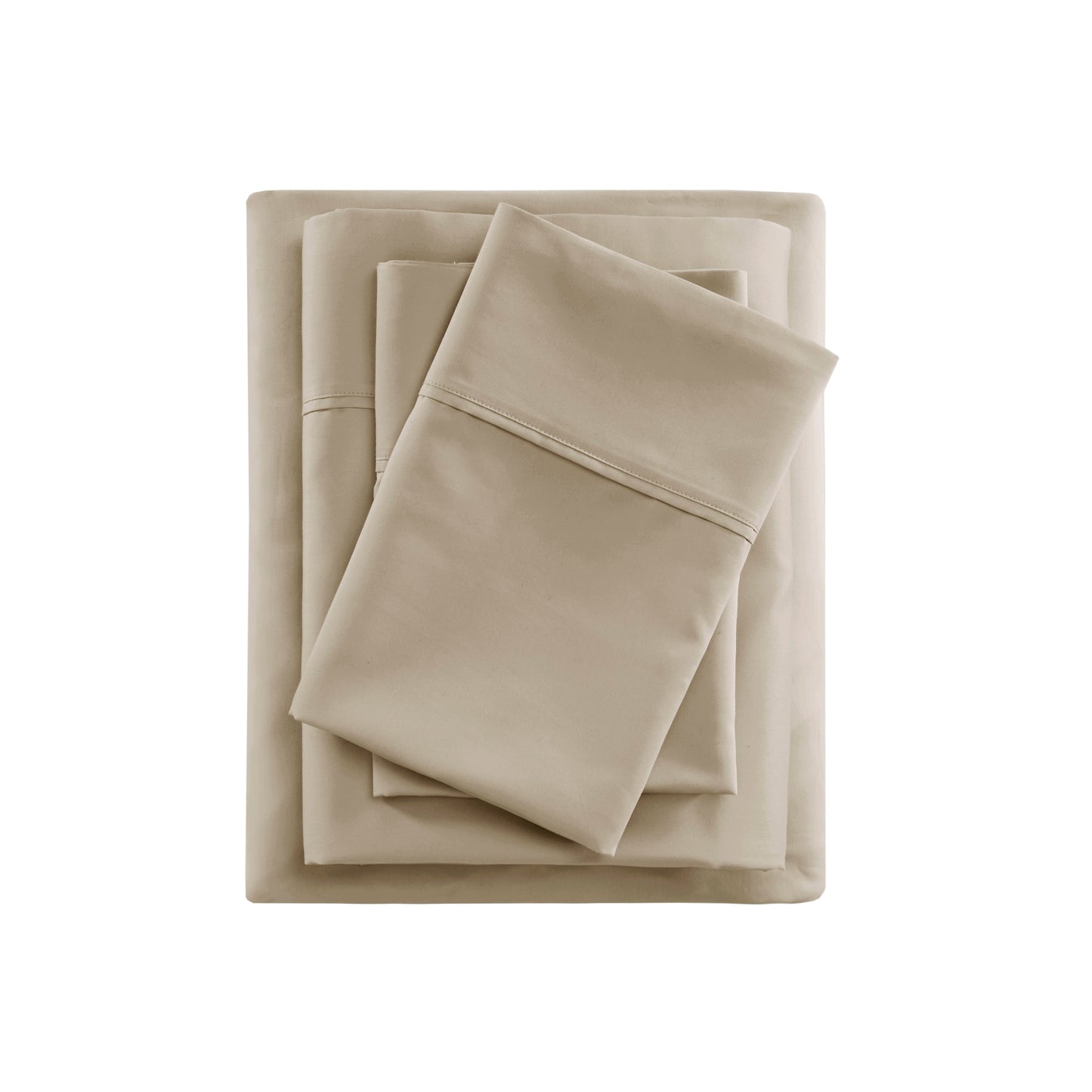 600 Thread Count Cooling Cotton Blend 4 PC Sheet Set