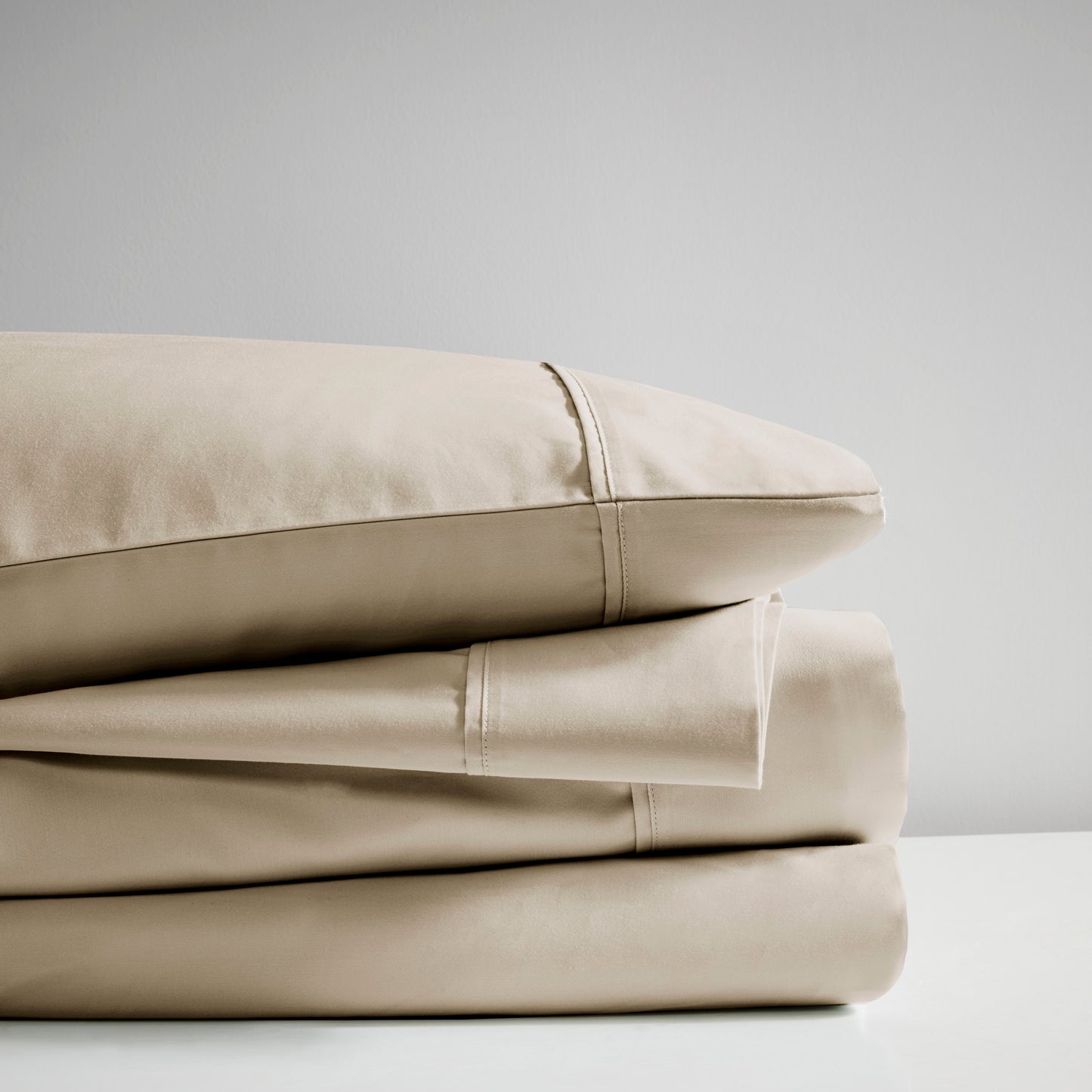 600 Thread Count Cooling Cotton Blend 4 PC Sheet Set