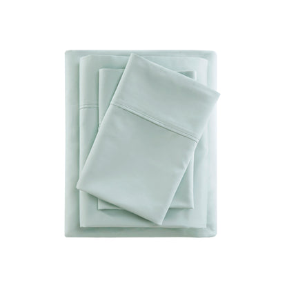 600 Thread Count Cooling Cotton Blend 4 PC Sheet Set