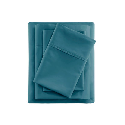 600 Thread Count Cooling Cotton Blend 4 PC Sheet Set