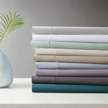 600 Thread Count Cooling Cotton Blend 4 PC Sheet Set
