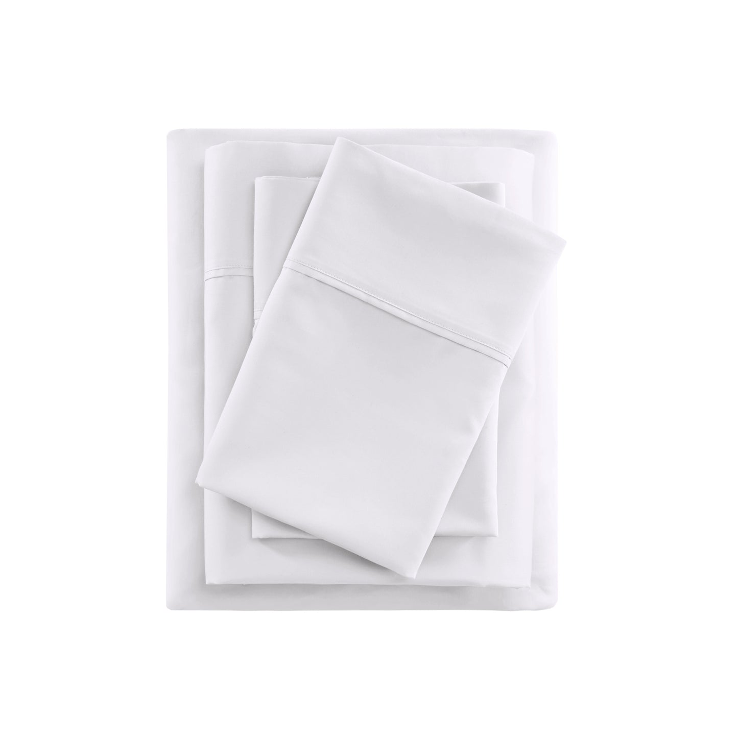 600 Thread Count Cooling Cotton Blend 4 PC Sheet Set