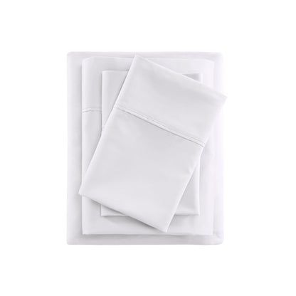 600 Thread Count Cooling Cotton Blend 4 PC Sheet Set