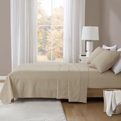 Cozy Cotton Flannel 100% Cotton Flannel Printed Sheet Set