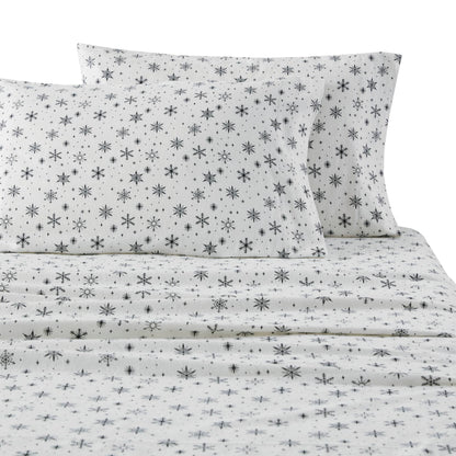 Cozy Cotton Flannel 100% Cotton Flannel Printed Sheet Set