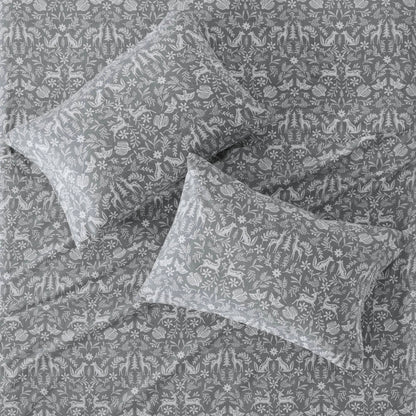 Cozy Cotton Flannel 100% Cotton Flannel Printed Sheet Set