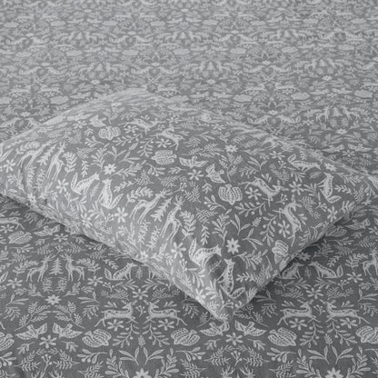 Cozy Cotton Flannel 100% Cotton Flannel Printed Sheet Set