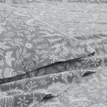 Cozy Cotton Flannel 100% Cotton Flannel Printed Sheet Set