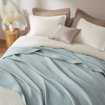 Waffle Weave Cotton Blanket