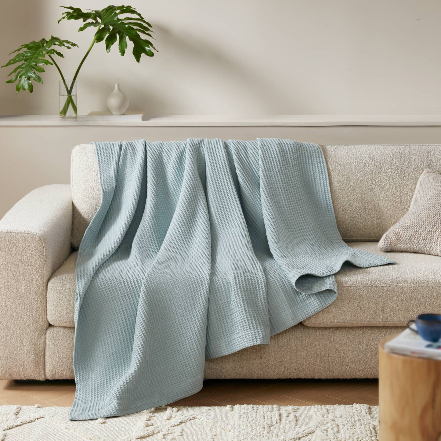 Waffle Weave Cotton Blanket