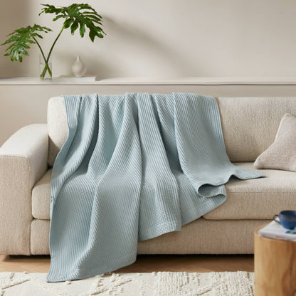 Waffle Weave Cotton Blanket
