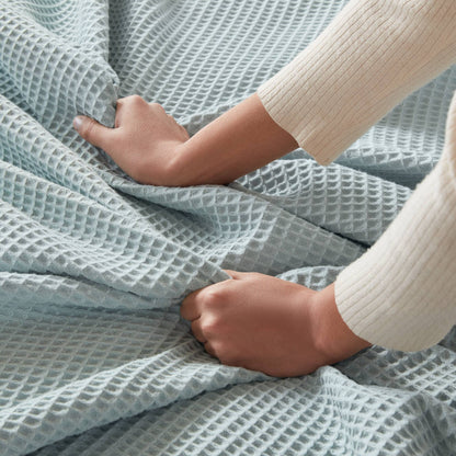 Waffle Weave Cotton Blanket