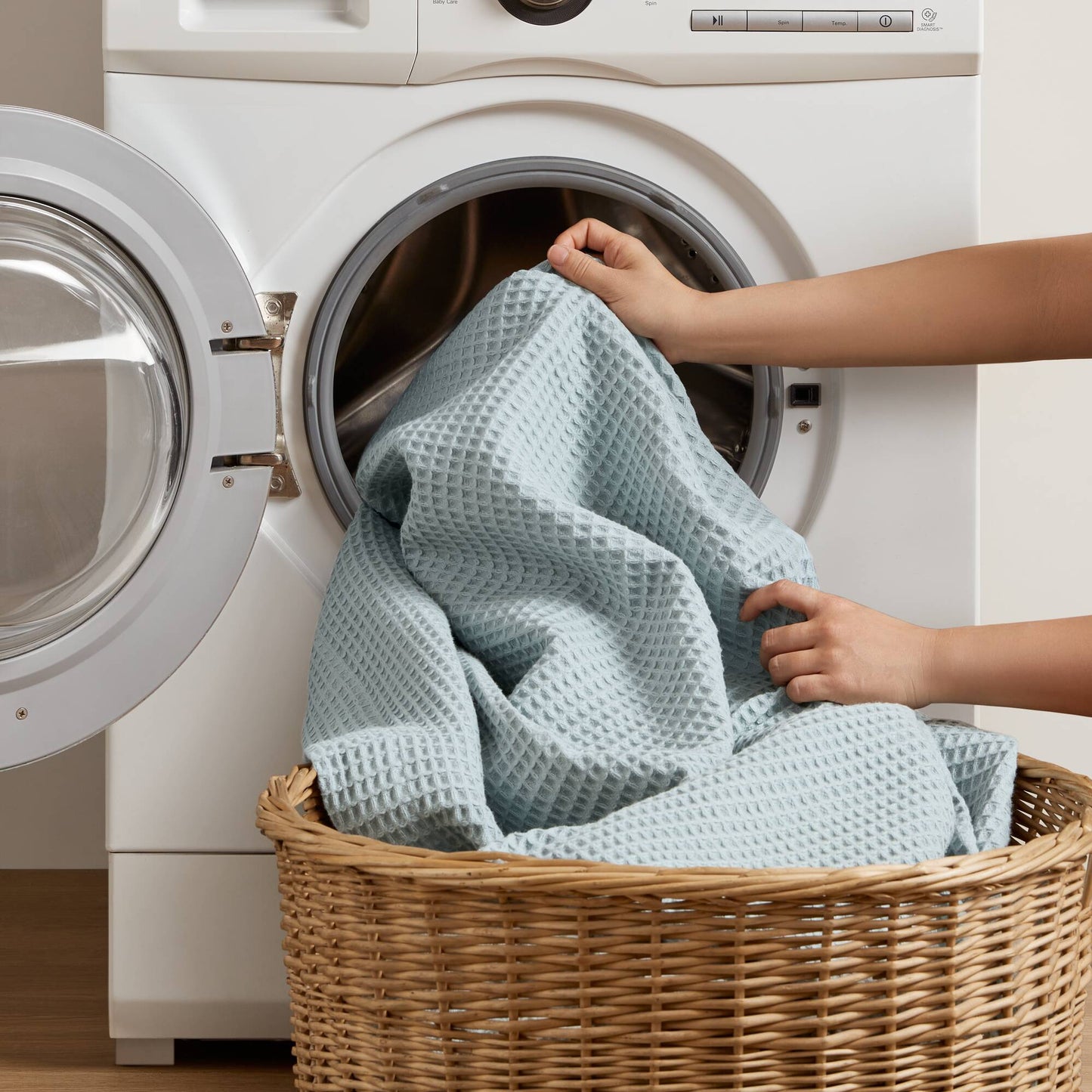 Waffle Weave Cotton Blanket