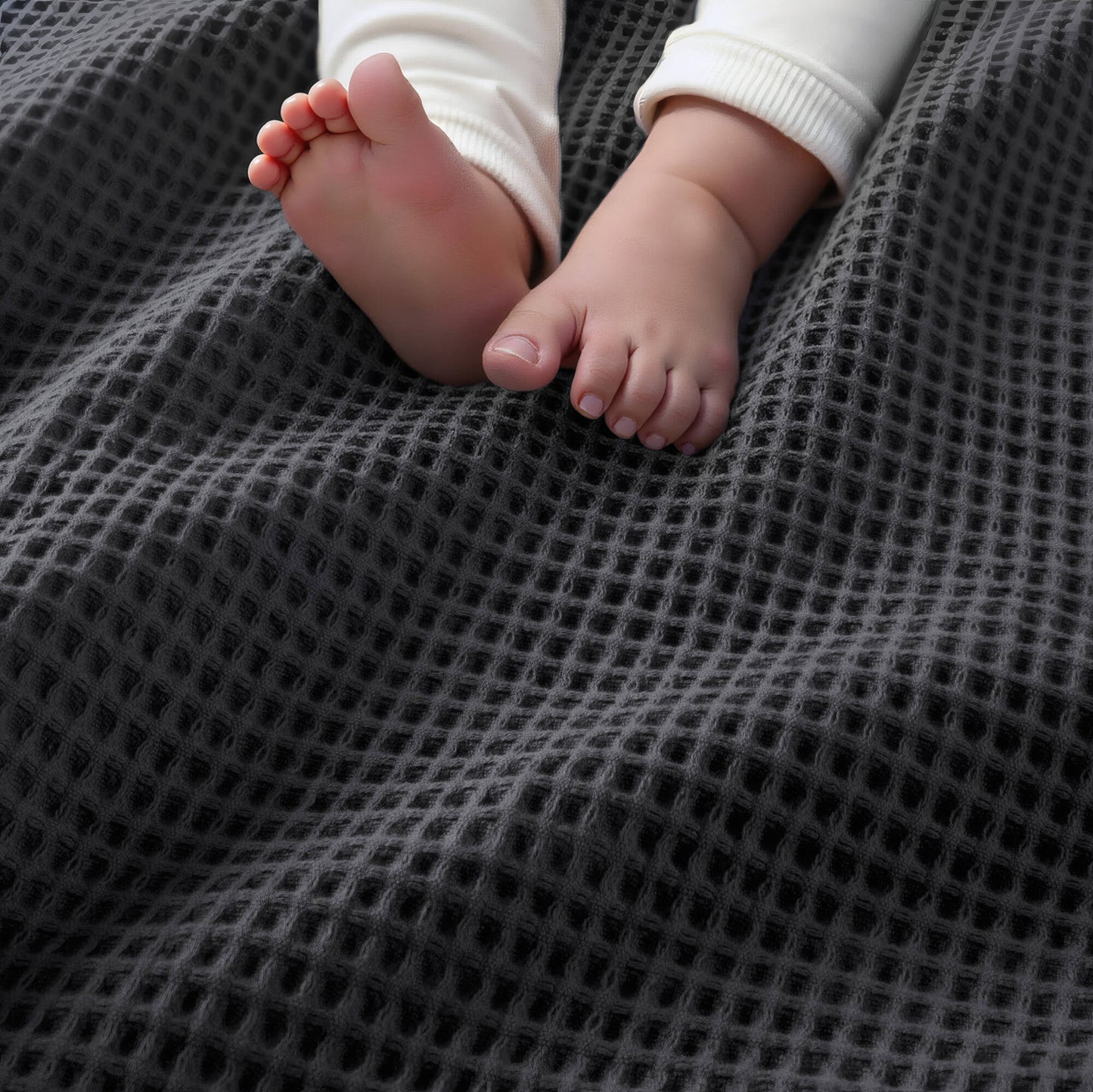 Waffle Weave Cotton Blanket