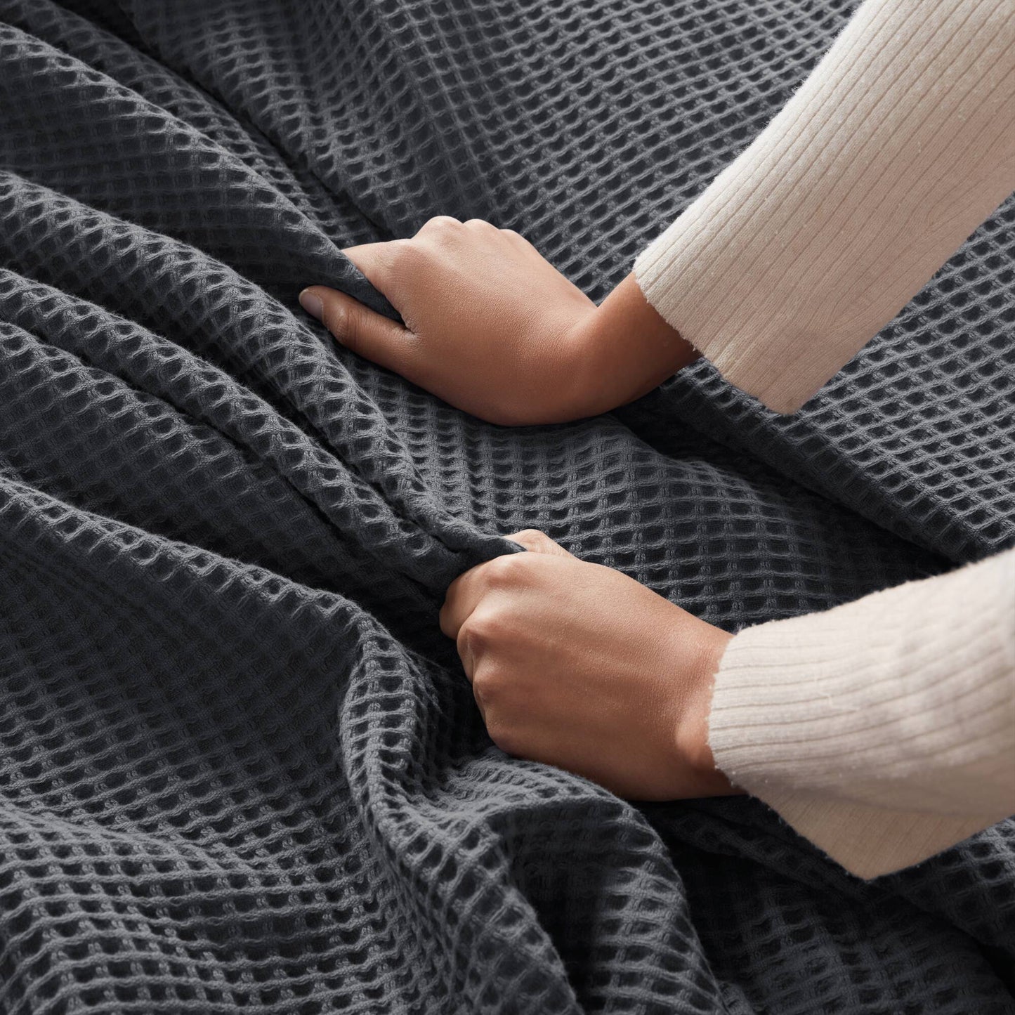 Waffle Weave Cotton Blanket