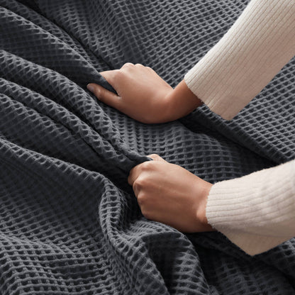Waffle Weave Cotton Blanket