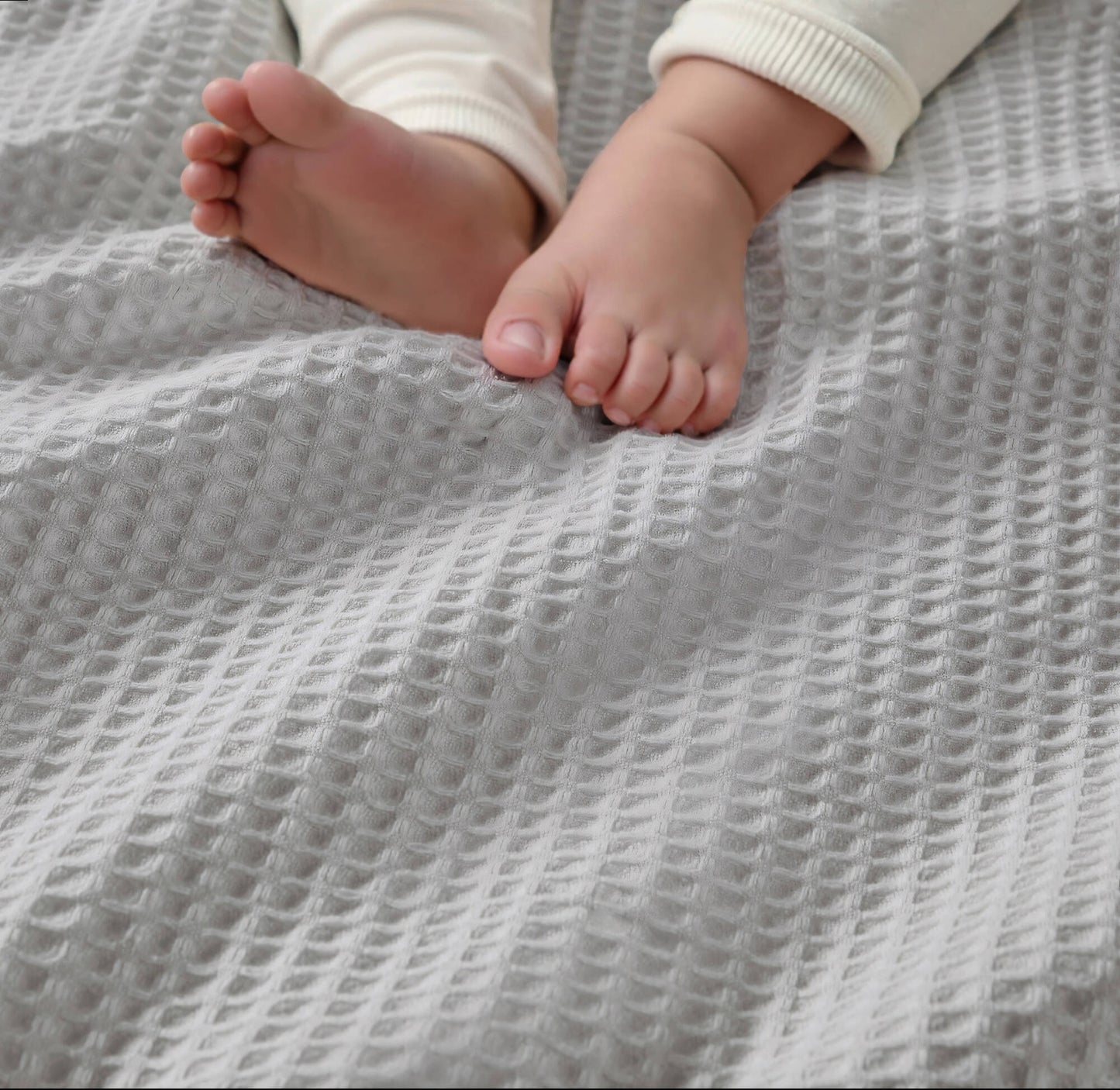 Waffle Weave Cotton Blanket