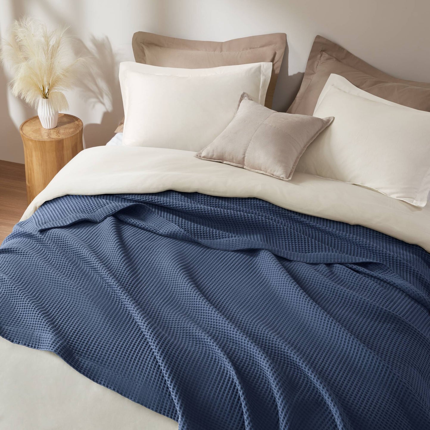 Waffle Weave Cotton Blanket