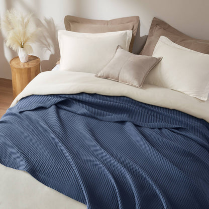 Waffle Weave Cotton Blanket