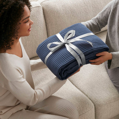 Waffle Weave Cotton Blanket