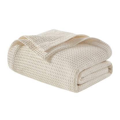 Waffle Weave Cotton Blanket