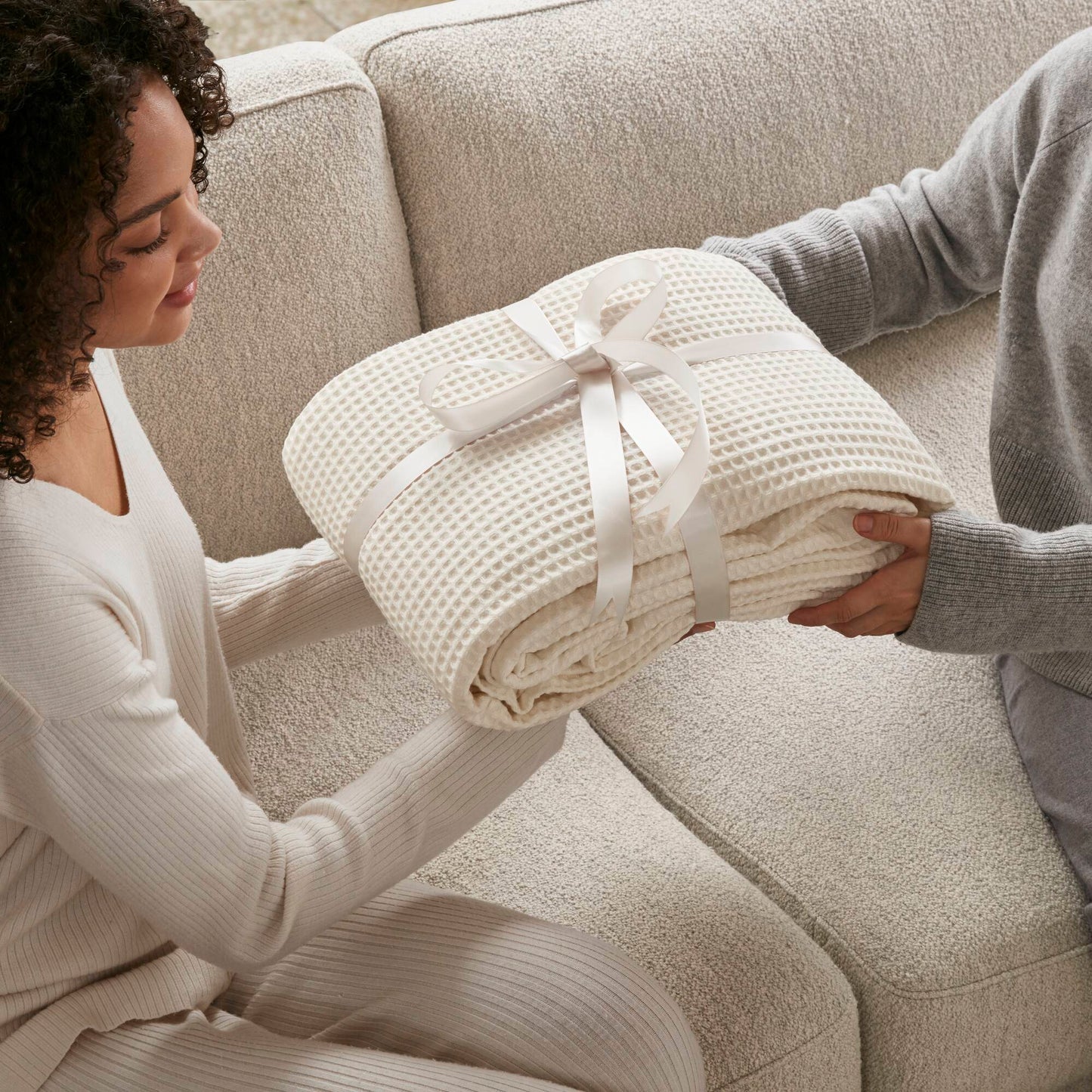 Waffle Weave Cotton Blanket