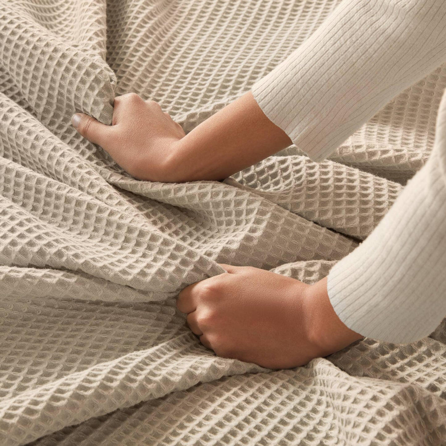 Waffle Weave Cotton Blanket