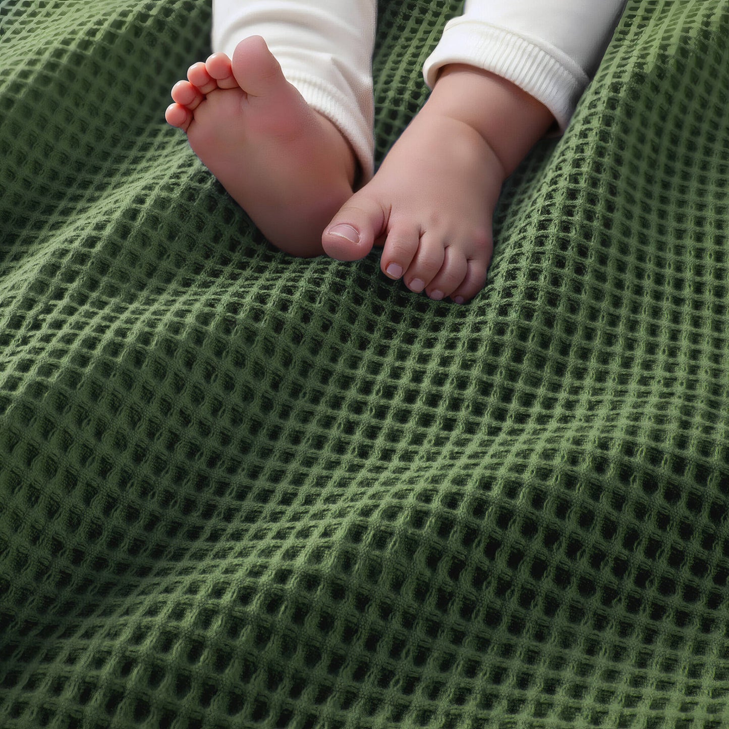 Waffle Weave Cotton Blanket