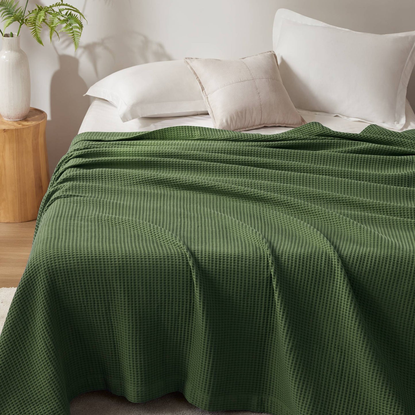 Waffle Weave Cotton Blanket