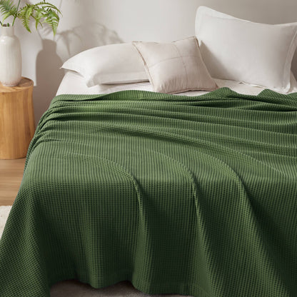 Waffle Weave Cotton Blanket
