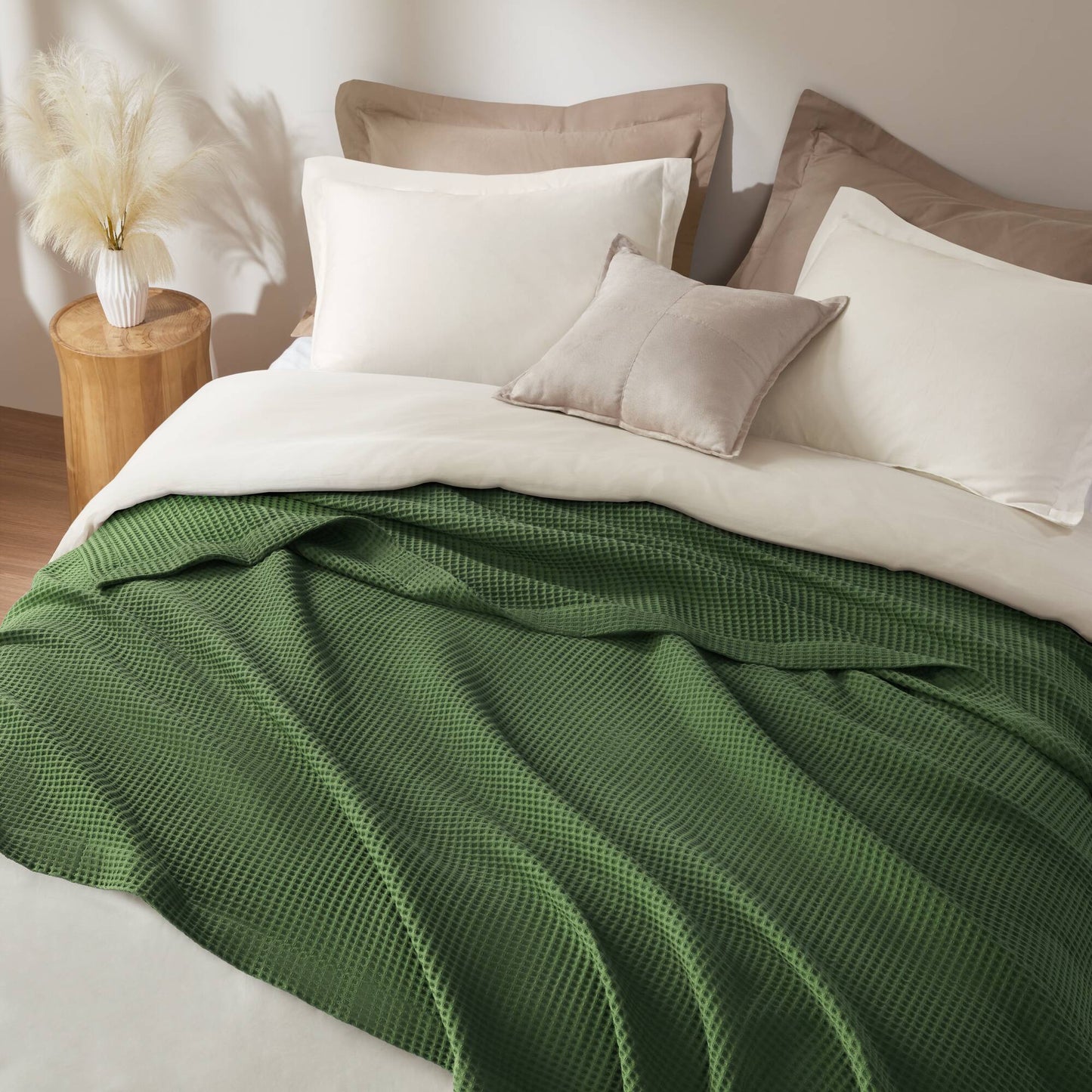 Waffle Weave Cotton Blanket