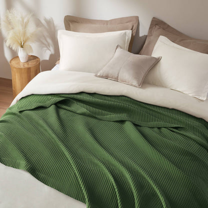 Waffle Weave Cotton Blanket