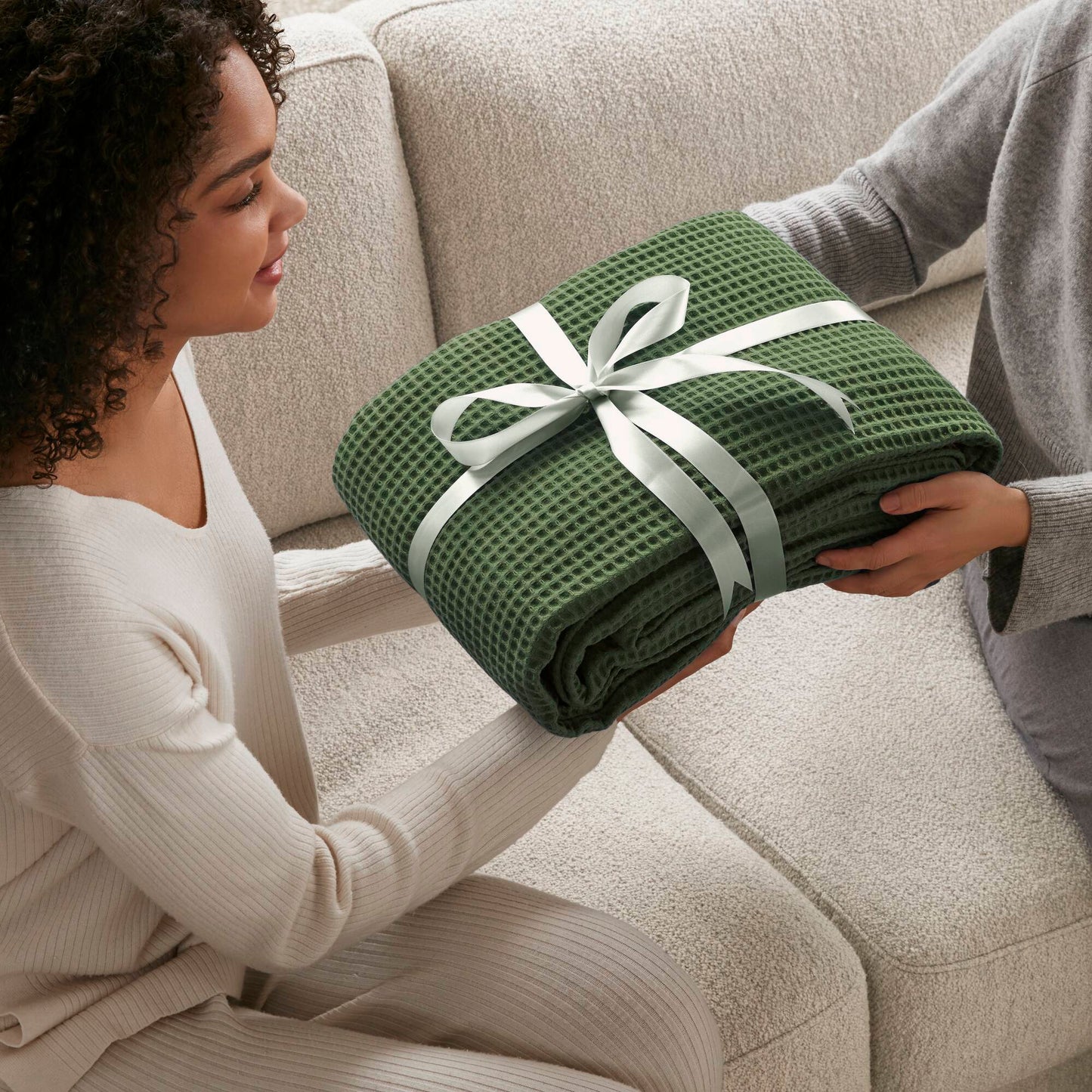 Waffle Weave Cotton Blanket