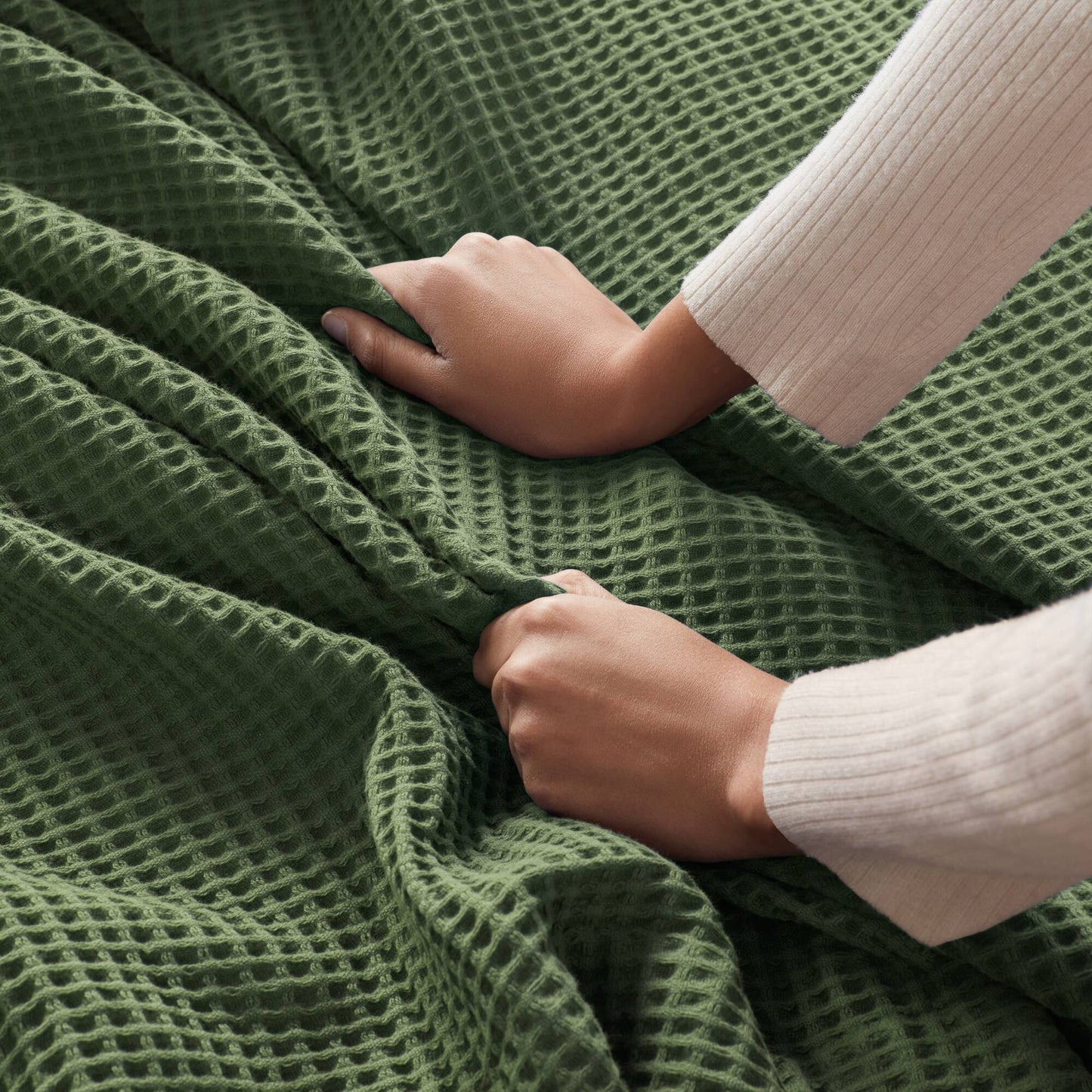 Waffle Weave Cotton Blanket