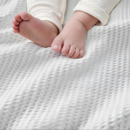 Waffle Weave Cotton Blanket