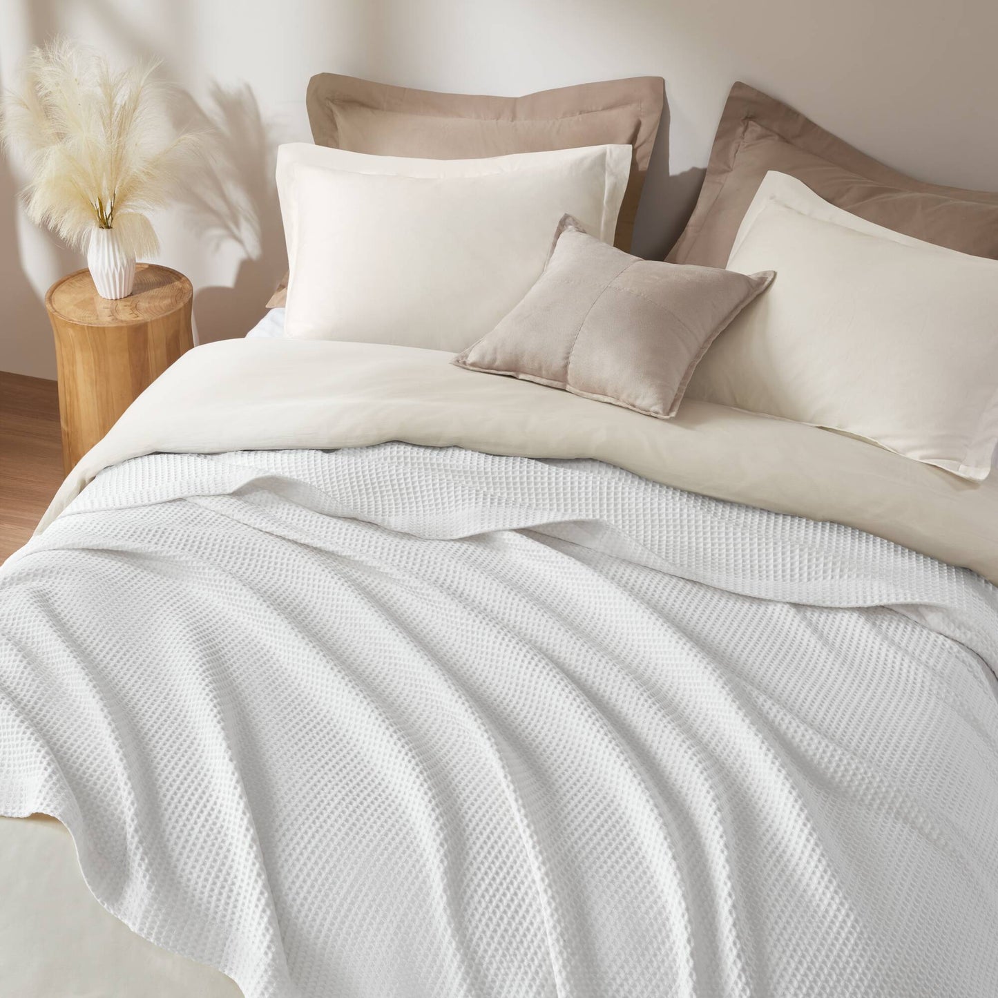Waffle Weave Cotton Blanket