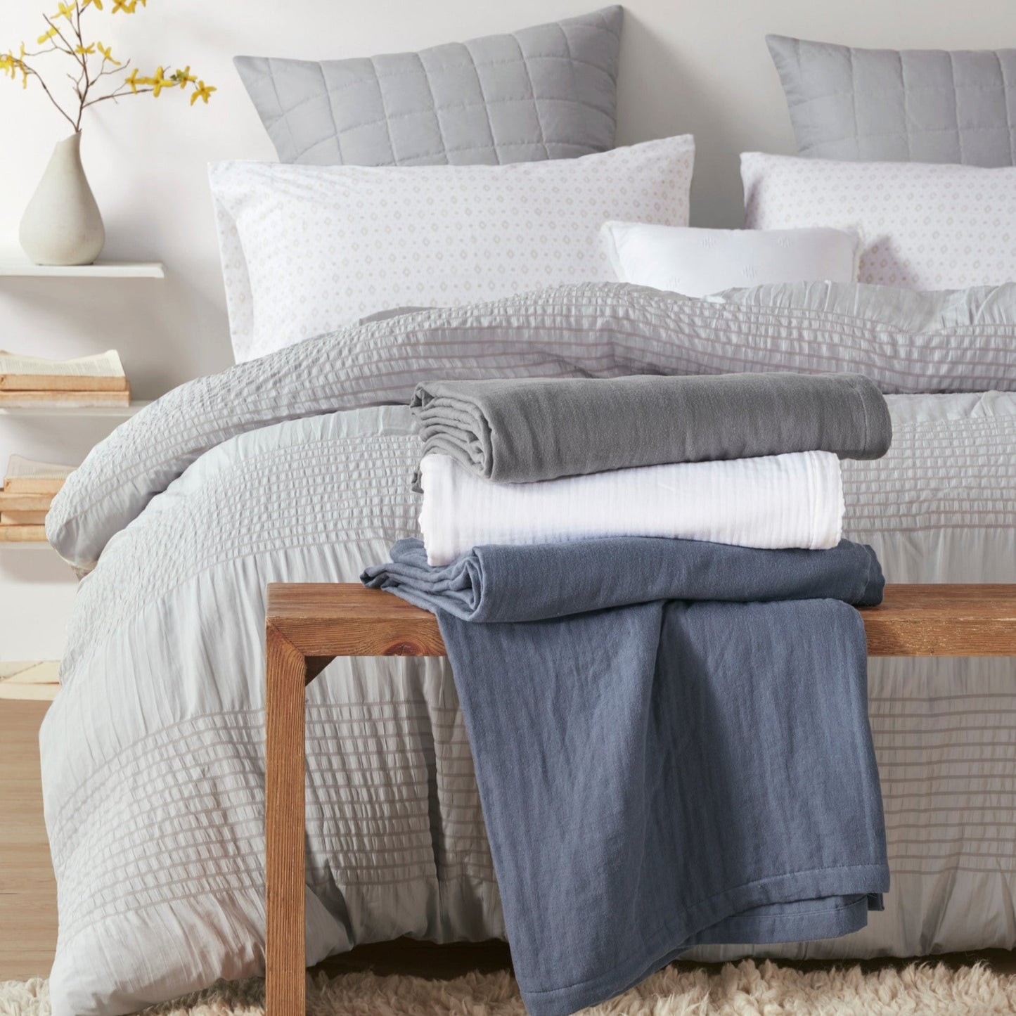 Gauze 100% Cotton Lightweight Blanket