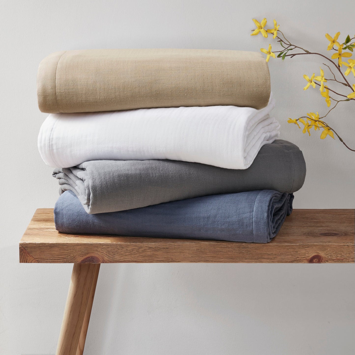 🎁 Gauze 100% Cotton Lightweight Blanket (100% off)