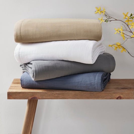 🎁 Gauze 100% Cotton Lightweight Blanket (100% off)