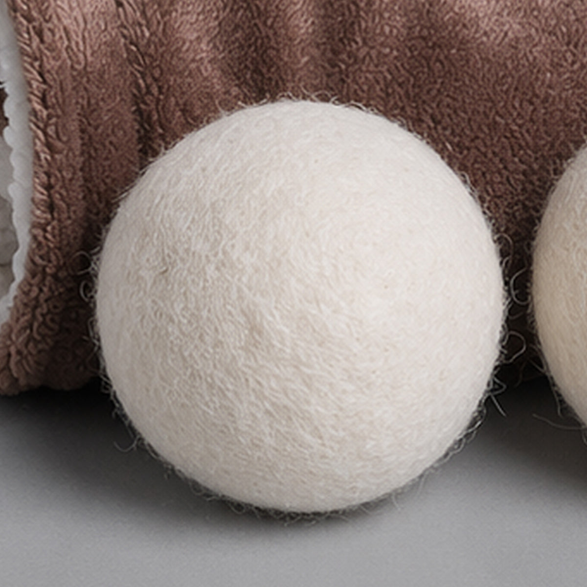 Reusable Wool Dryer Balls, XL 6-Pack – Natural Fabric Softener