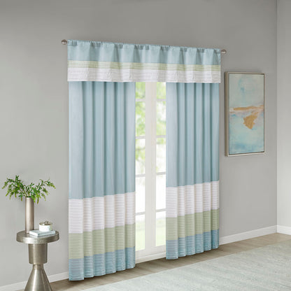 Amherst Polyoni Pintuck Valance