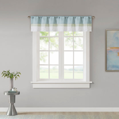 Amherst Polyoni Pintuck Valance