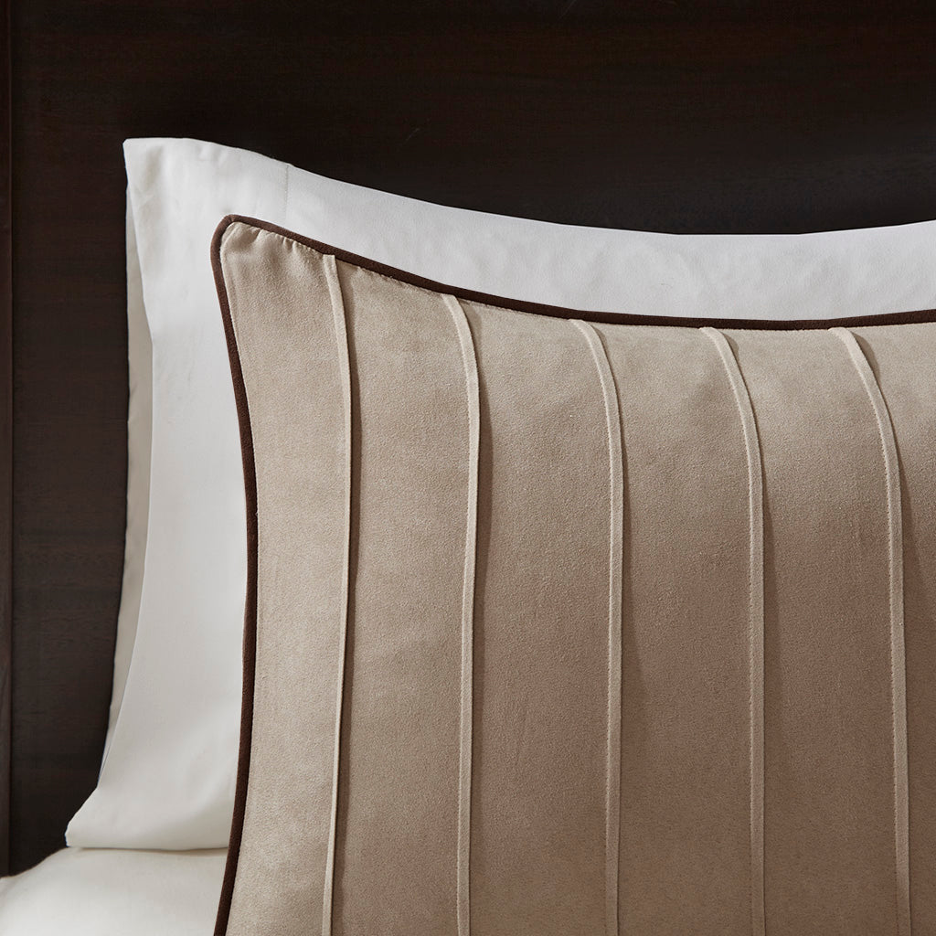 Dune 7 Piece Faux Suede Comforter Set