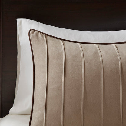 Dune 7 Piece Faux Suede Comforter Set