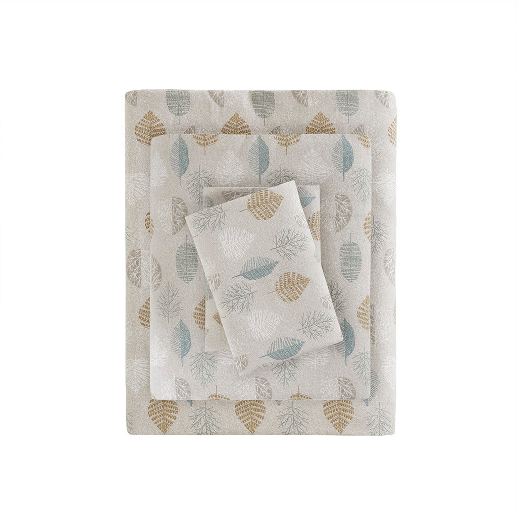 Cozy Cotton Flannel 100% Cotton Flannel Printed Sheet Set