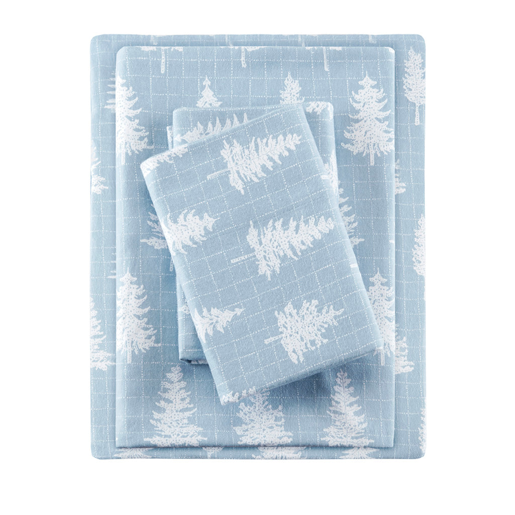 Cozy Cotton Flannel 100% Cotton Flannel Printed Sheet Set